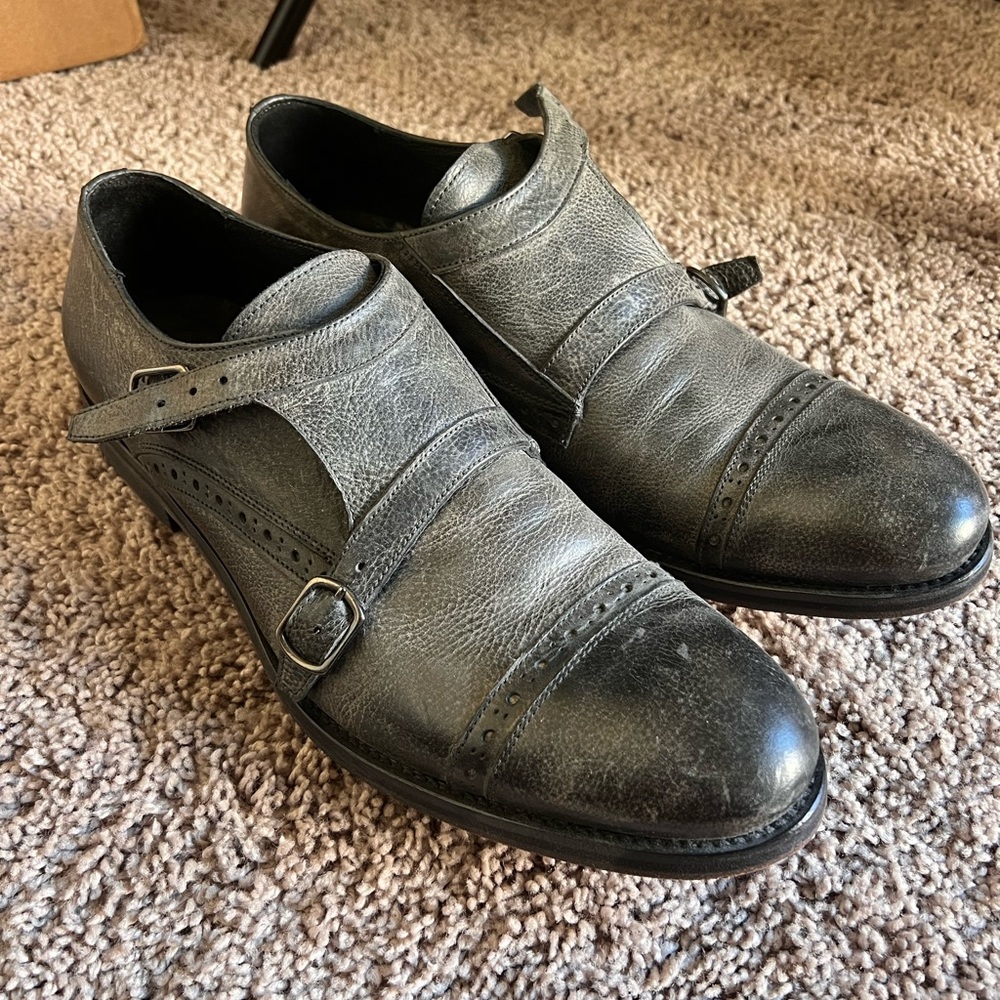 Men’s Shoes - Plectrum by Ben Sherman - Monk Strap Size 11-11.5